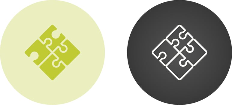 Jigsaw Vector Icon