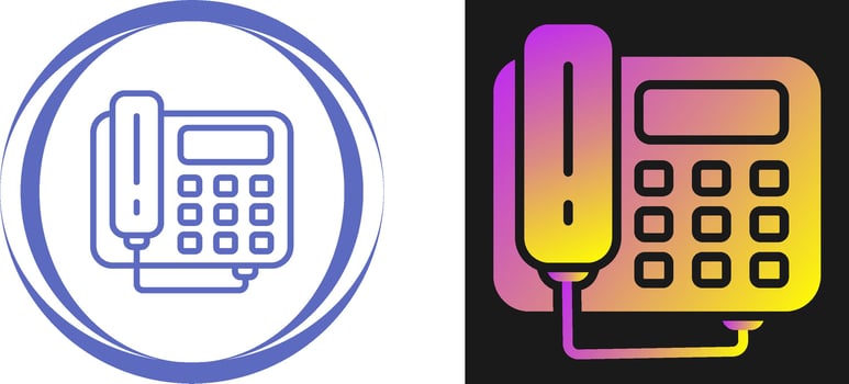 Telephone Vector Icon