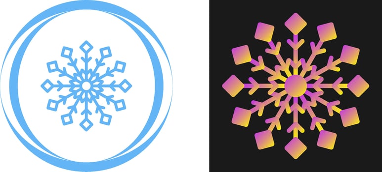 Snowflake Vector Icon