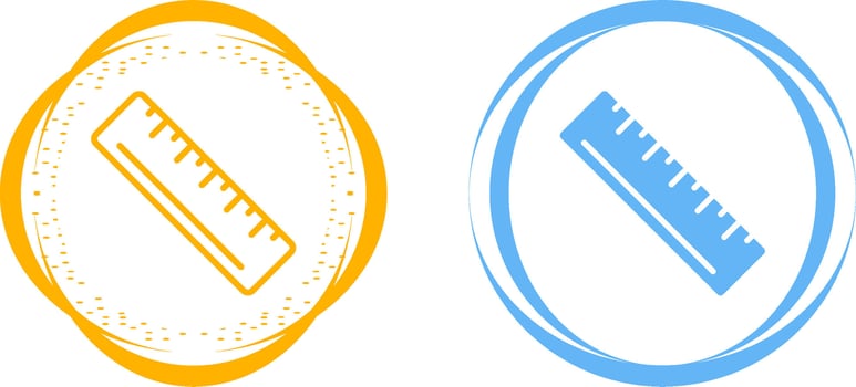 Ruler Vector Icon