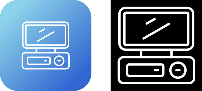 Desktop Vector Icon