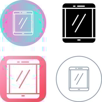 Tablet Vector Icon