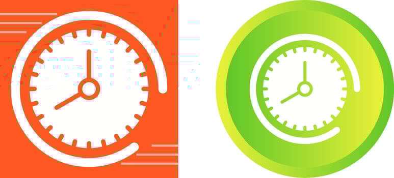 Clock Vector Icon
