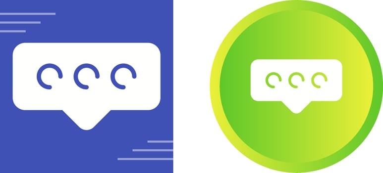 Comment Alt Vector Icon