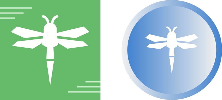 Dragonfly Vector Icon
