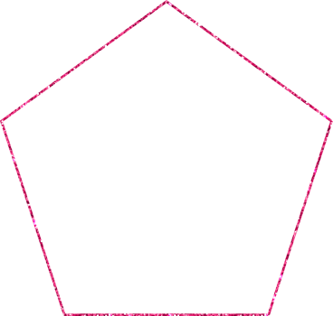 Polygon pink geometric figure design illustration png
