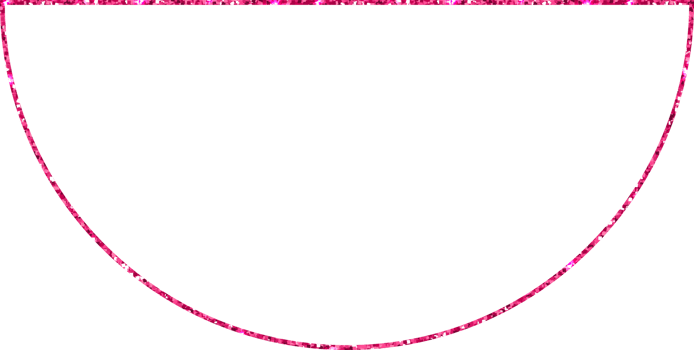 Semicircle pink geometric figure design illustration png