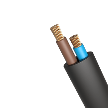 Realistic 3d wire or cable rendering for design, business, etc. png