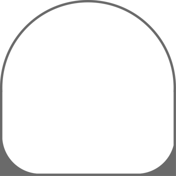 Outline aesthetic design frame. Minimal modern graphic. Abstract oval arch. Geometric trendy sign. png