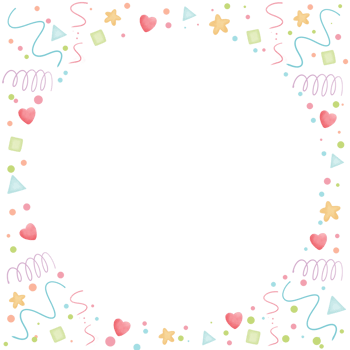 Confetti celebration explosion birthday party colorful isolated on transparent background png