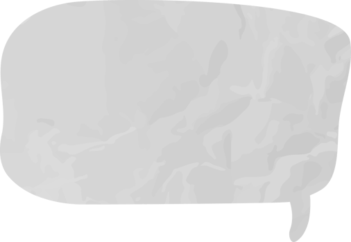 old paper speech bubble png