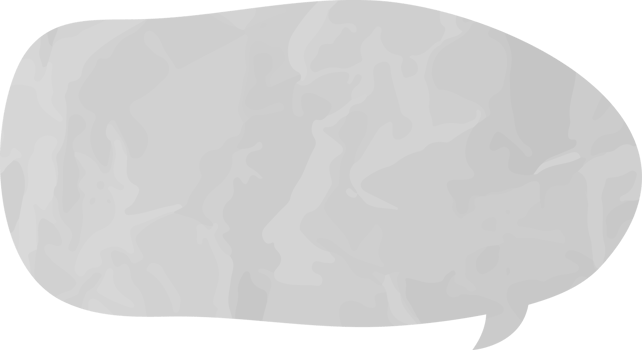 old paper speech bubble png