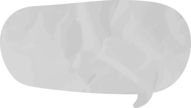 old paper speech bubble png