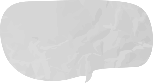 old paper speech bubble png