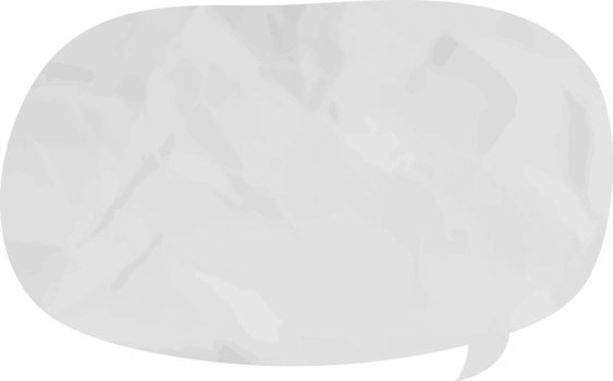 old paper speech bubble png