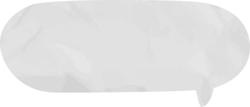 old paper speech bubble png