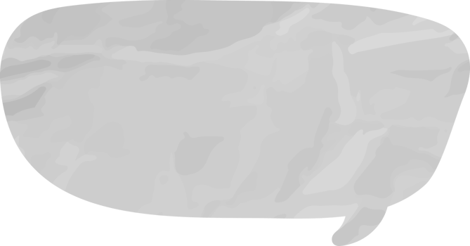 old paper speech bubble png
