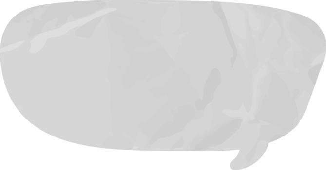 old paper speech bubble png