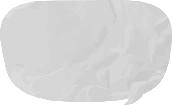 old paper speech bubble png