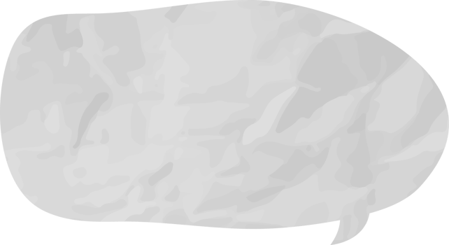 old paper speech bubble png