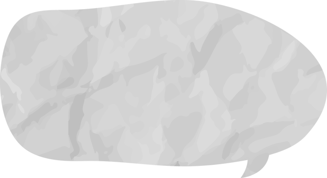 old paper speech bubble png