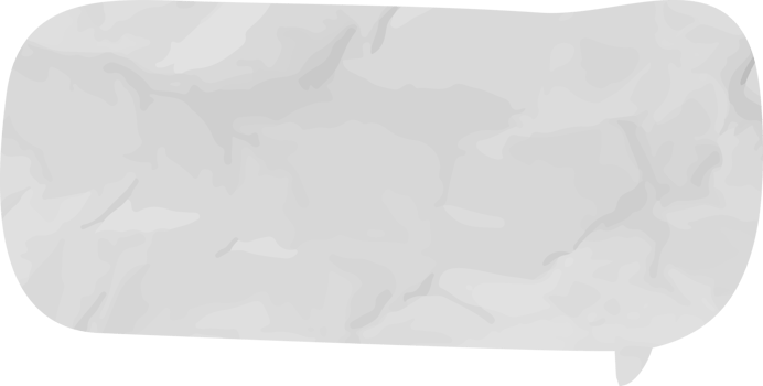 old paper speech bubble png