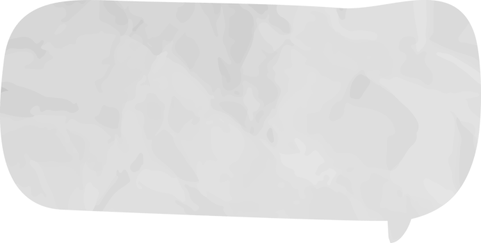 old paper speech bubble png