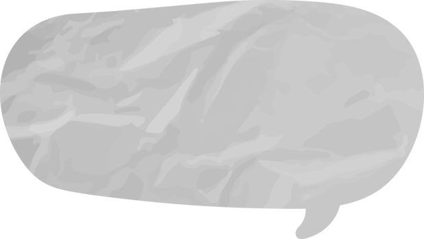 old paper speech bubble png