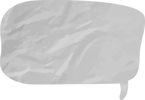 old paper speech bubble vintage wrinkled png
