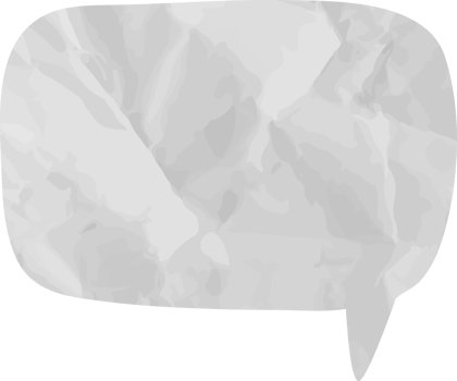 old paper speech bubble vintage wrinkled png