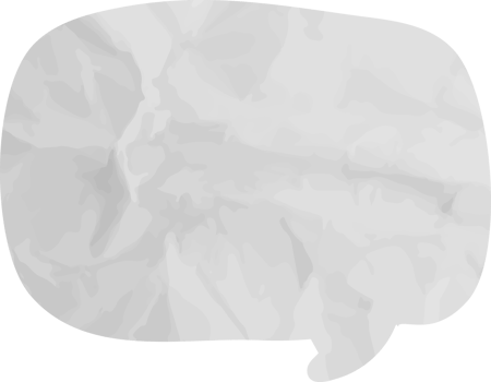 old paper speech bubble vintage wrinkled png
