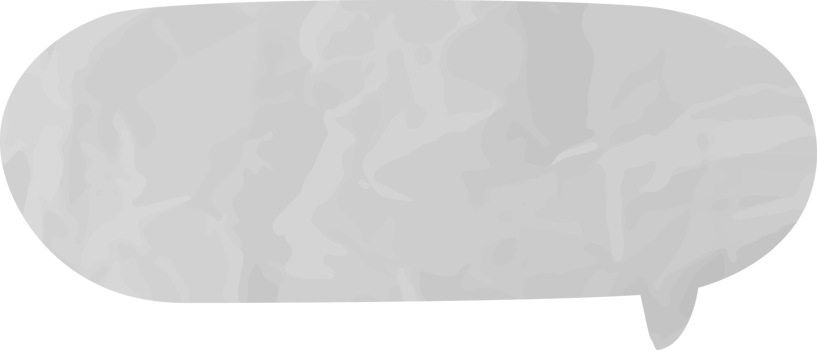 speech bubble wrinkled png