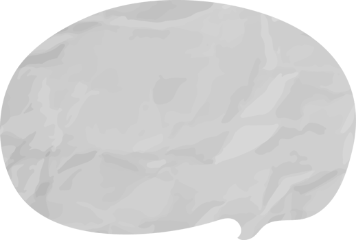 speech bubble wrinkled png