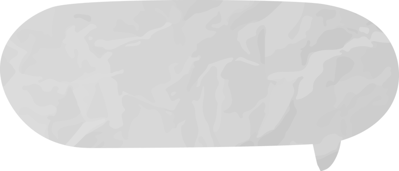 speech bubble wrinkled png