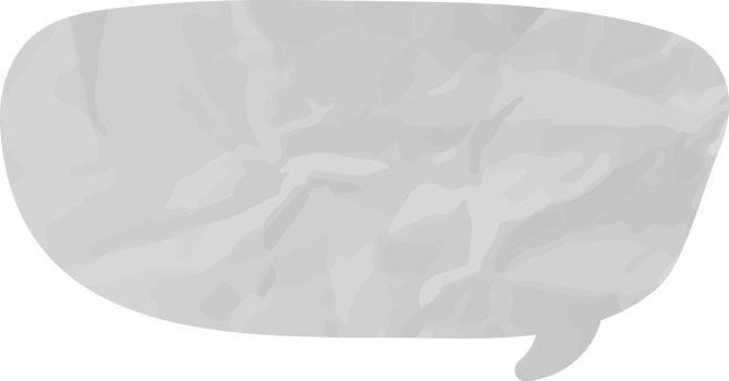 speech bubble wrinkled png
