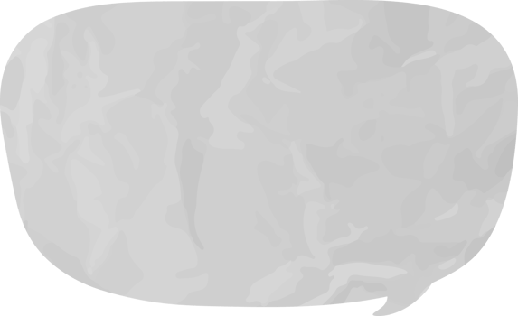 speech bubble wrinkled png