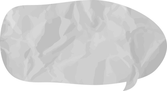 speech bubble wrinkled png