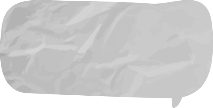 speech bubble wrinkled png
