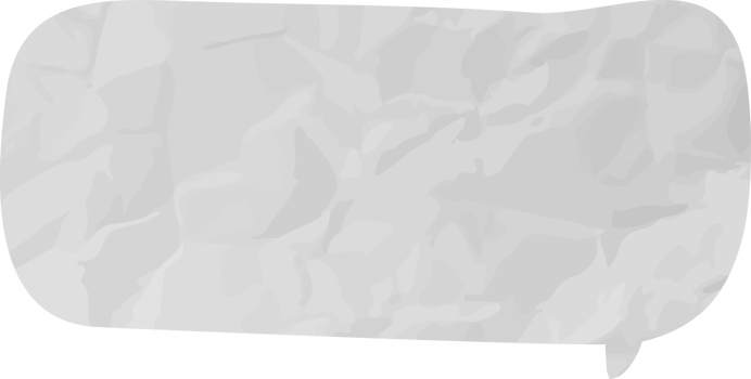 speech bubble wrinkled png