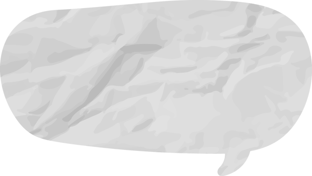 speech bubble wrinkled png