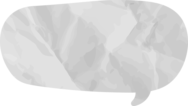 speech bubble wrinkled png