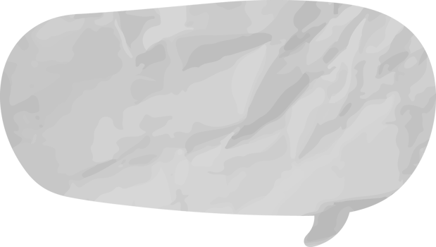 speech bubble wrinkled png