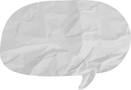 speech bubble wrinkled png