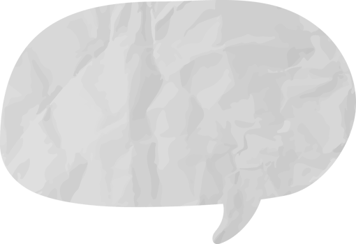 speech bubble wrinkled png