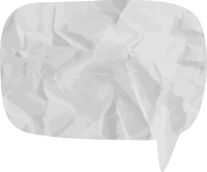 speech bubble wrinkled png