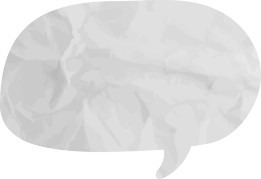 speech bubble wrinkled png
