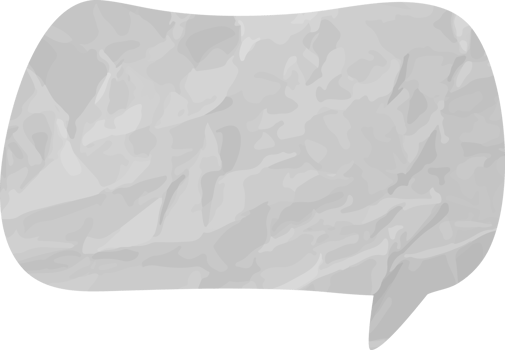 speech bubble wrinkled png