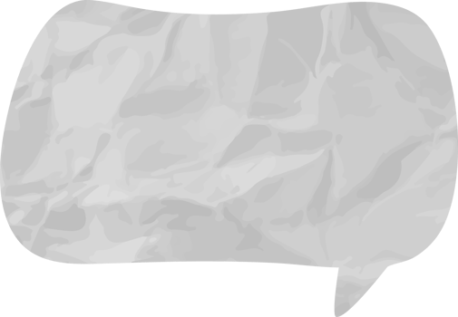 speech bubble wrinkled png