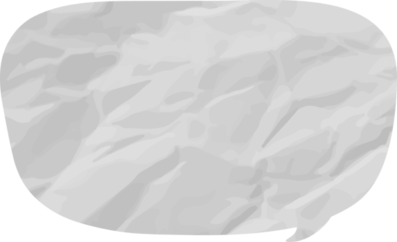 speech bubble wrinkled png