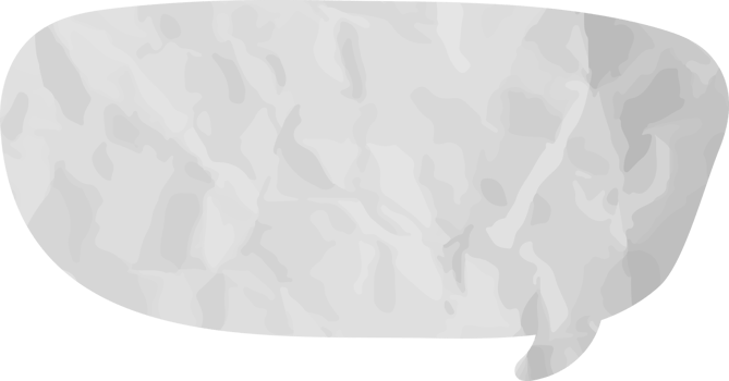 speech bubble wrinkled png